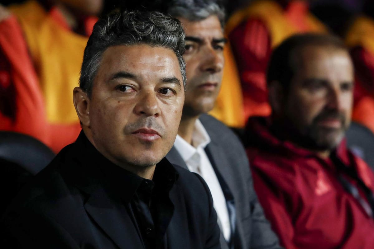 Marcelo Gallardo, entrenador de River. Foto: EFE.