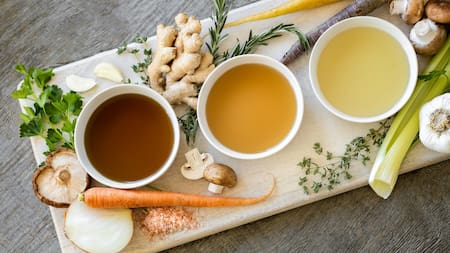 Té de jengibre con limón. Foto: Unsplash.