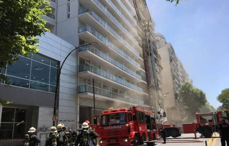 Incendio en Palermo