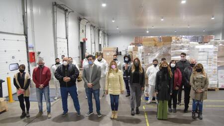 En el marco del Día de la Industria, Dulce Granados visitó la empresa "Surfrigo"