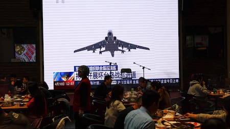 Maniobras militares de China en Taiwán. Foto: Reuters/Tingshu Wang