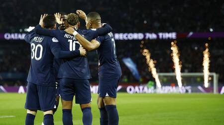 El PSG se quedó con el clásico de Francia. Foto: Reuters.