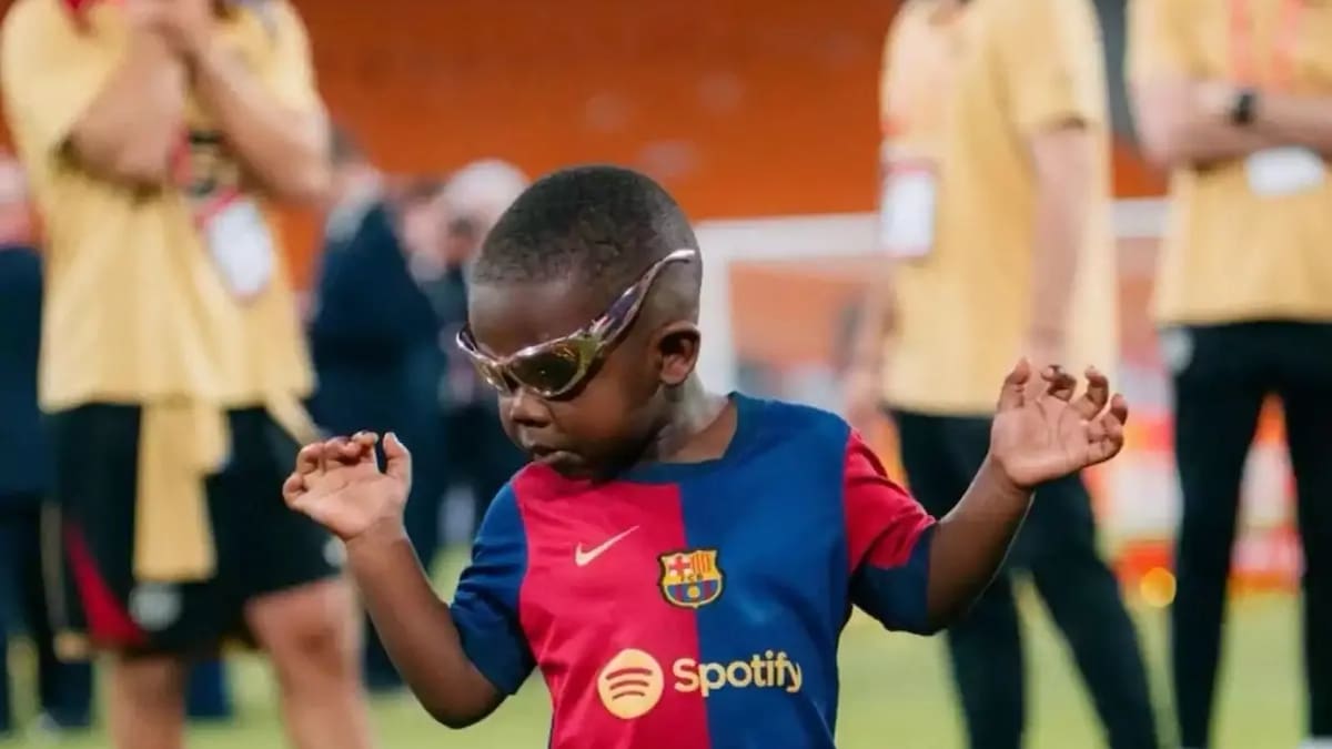 El “amuleto” de España para la final: quién es Keyne, el hermano de Lamine Yamal que se volvió viral en el Mundial
