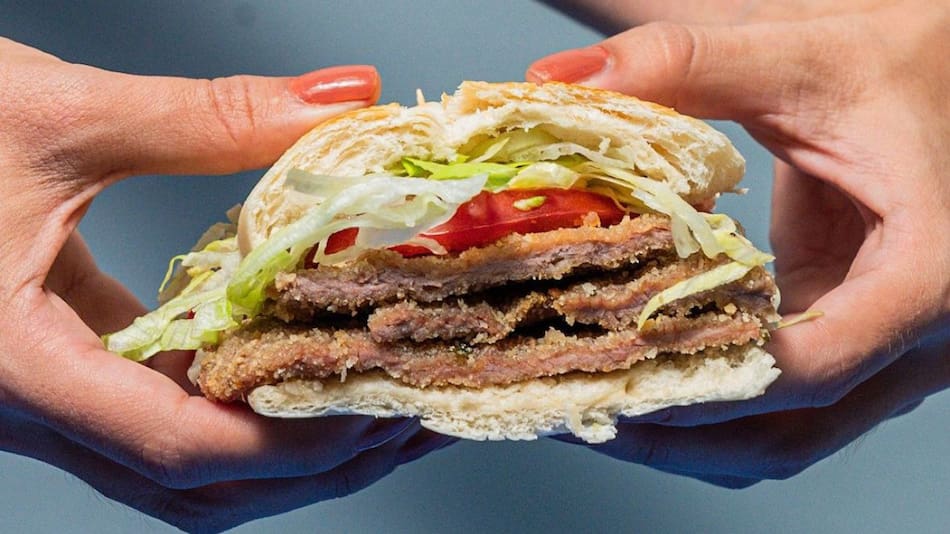 Sándwich de milanesa. Foto/Instagran: @patatasangucheria