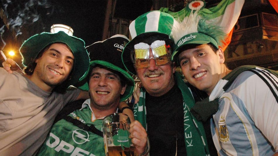 Festejos por San Patricio, foto NA