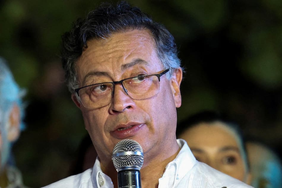 El presidente de Colombia, Gustavo Petro. Foto: Reuters/Marckinson Pierre