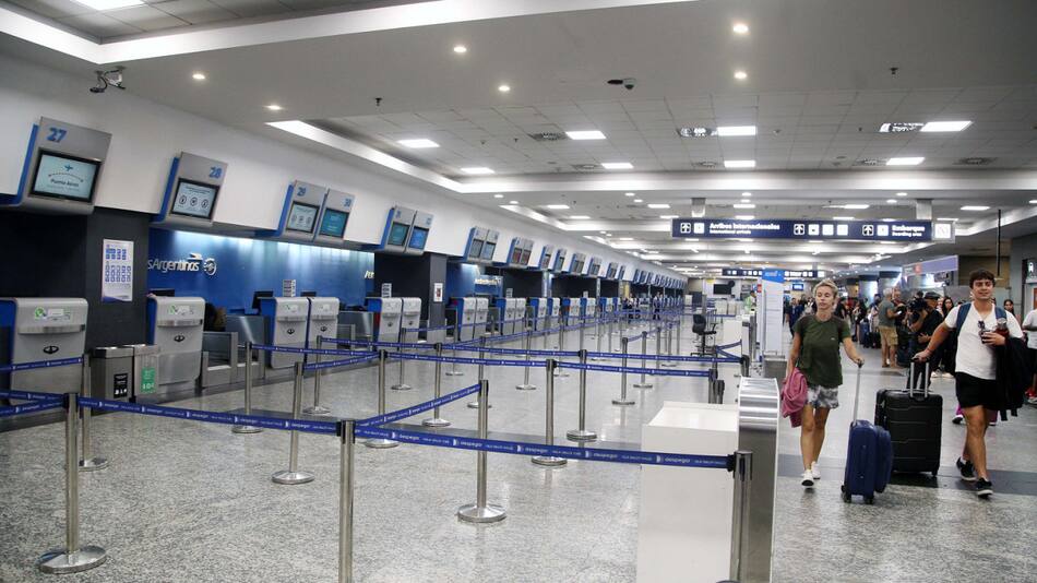 Aeroparque Jorge Newbery. Foto: NA / Damián Dopacio