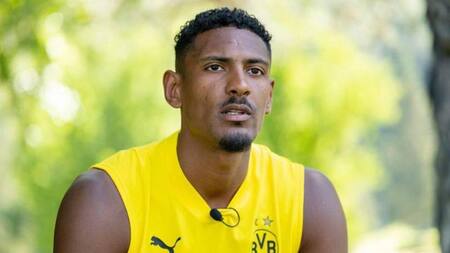 Sébastien Haller, Dortmund. Foto: EFE.