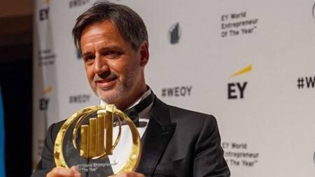 Gastón Taratuta, ganador del premio de emprendedores en Monaco. Foto: NA.