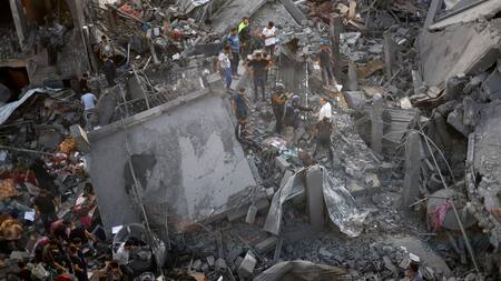 Campo de refugiados Al-Maghazi. Foto: Reuters.