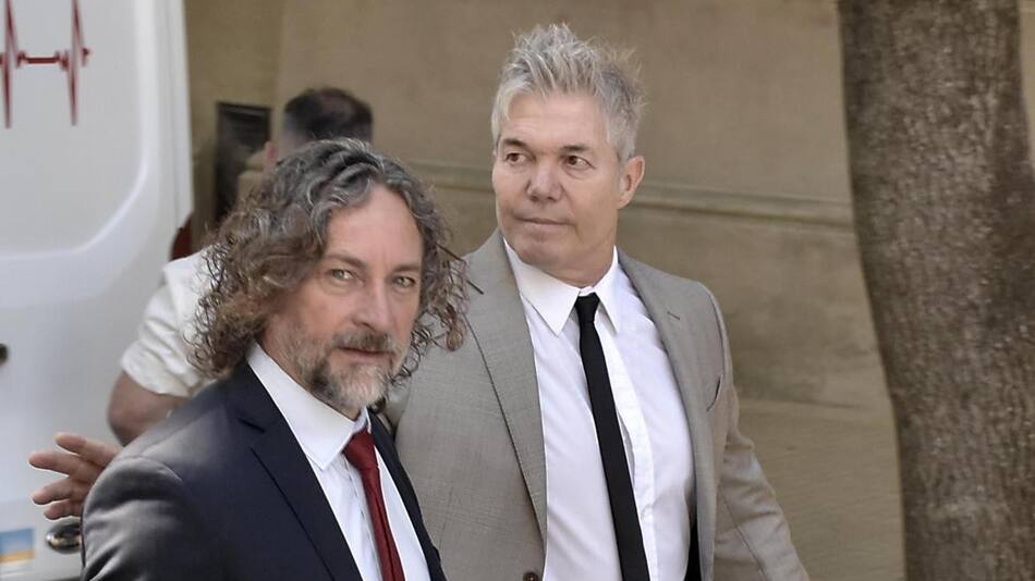 Fabián Améndola y Fernando Burlando. Foto: NA.