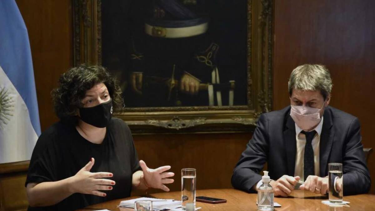 Carla Vizzoti y Matías Lammens, coronavirus en Argentina, NA