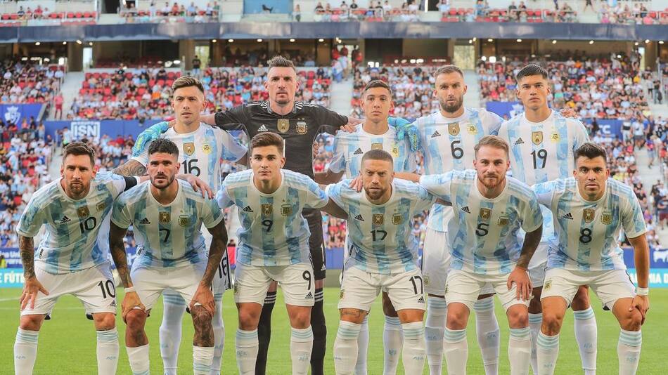 Selección Argentina. Foto: Twitter Selección Argentina