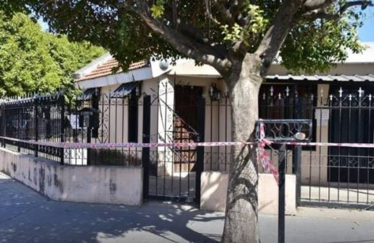 La casa de Ana Beatriz Pazos, la jubilada asesinada en el barrio Jorge Newbery. Foto: Gentileza La Voz.