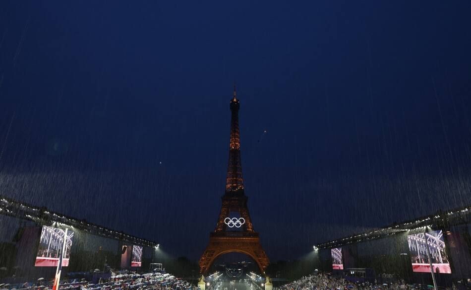 Ceremonia de apertura de los Juegos Olímpicos. Foto Reuters