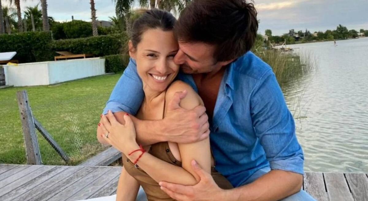 Pampita y Roberto García Moritán. Foto: Instagram.