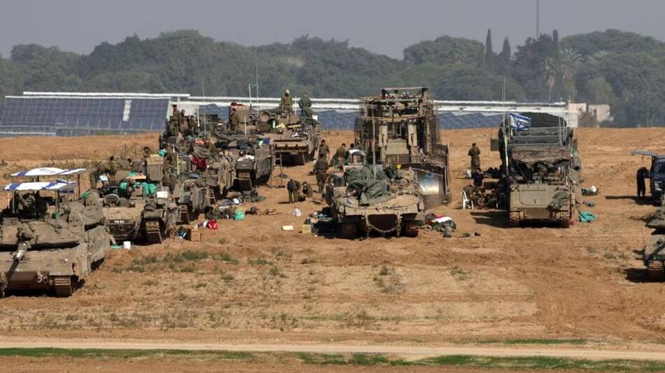 Ejército israelí en Gaza. Foto: EFE.