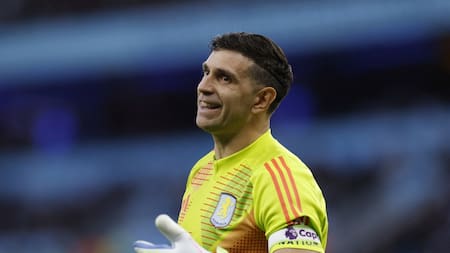 Emiliano "Dibu" Martínez; Aston Villa. Foto: Reuters (Jason Cairnduff)