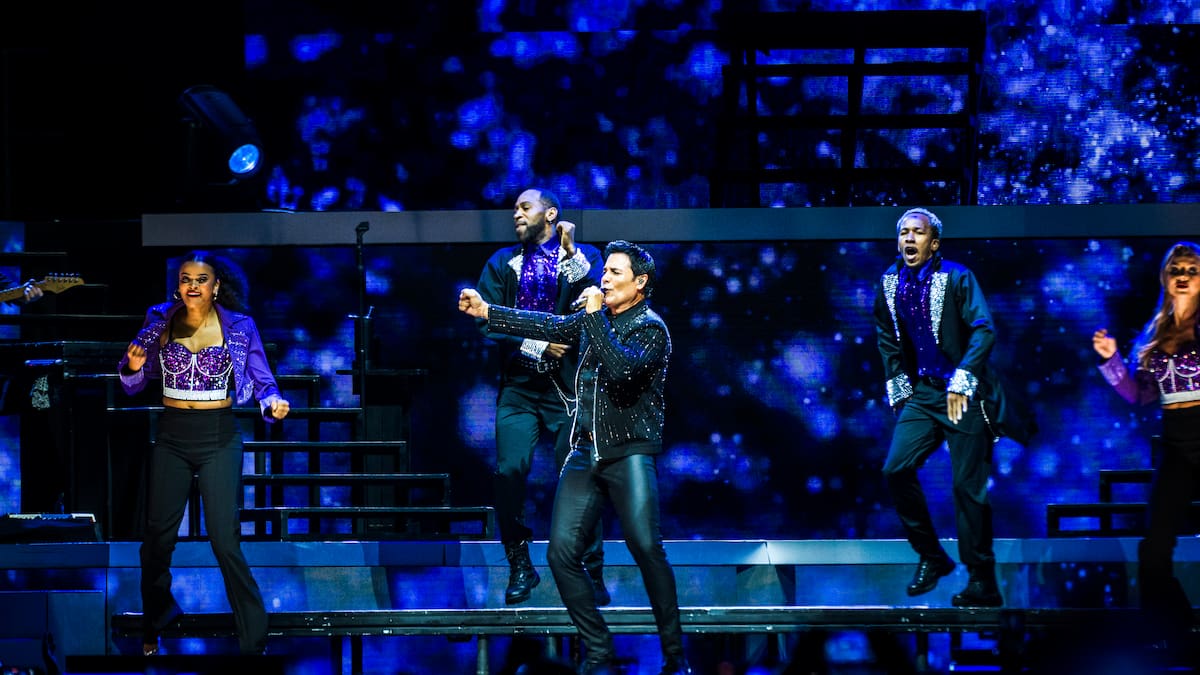 Chayanne hizo vibrar al estadio Vélez
