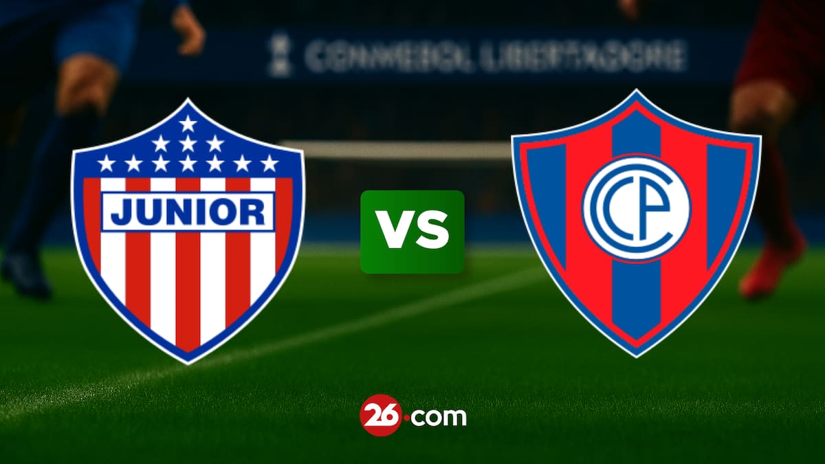 Junior 0 - 1 Cerro Porteño: así fue la derrota por la Copa Libertadores 2026