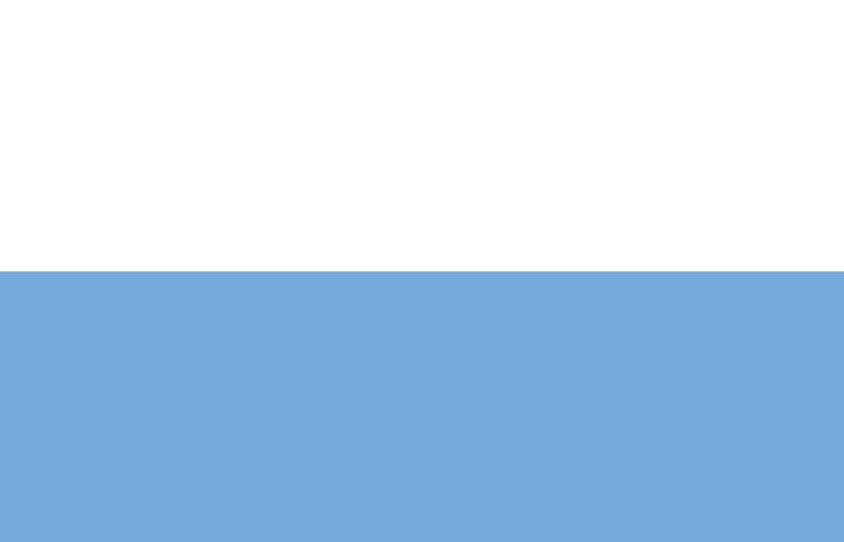 Así lucía la primera bandera de Belgrano. Foto: Wikipedia.