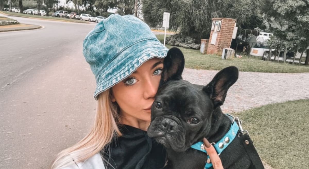El perro de Candela Arizaga