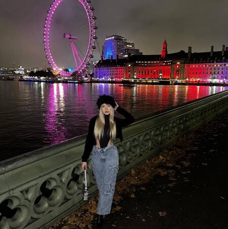 Candela Arizaga. Foto Instagram.