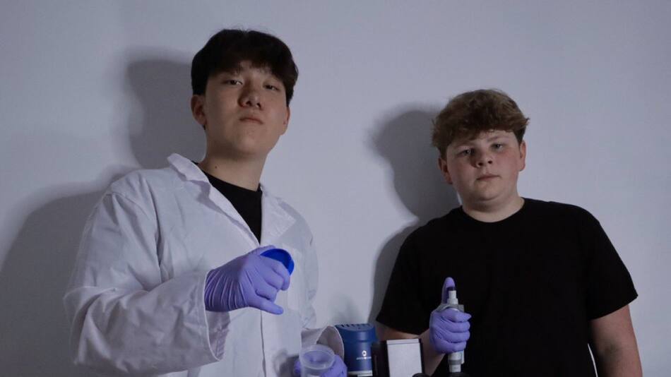 La primera carrera de espermatozoides del mundo. Foto: X @spermracing