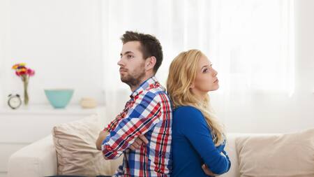 Pelea de pareja, convivencia. Foto Freepik