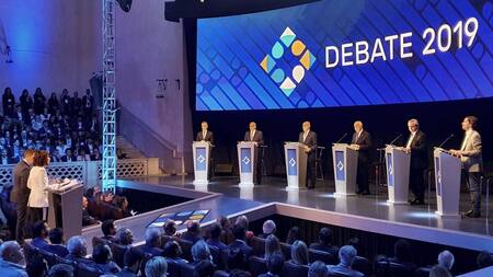 Candidatos en el debate presidencial 2019, AGENCIA NA