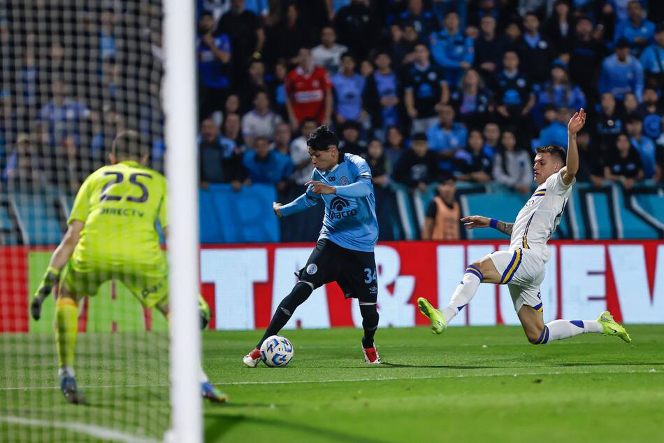 Belgrano vs Boca Juniors. Foto: X @Belgrano