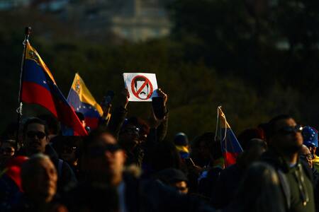 Protestas contra Nicolás Maduro en Venezuela. Foto: Reuters