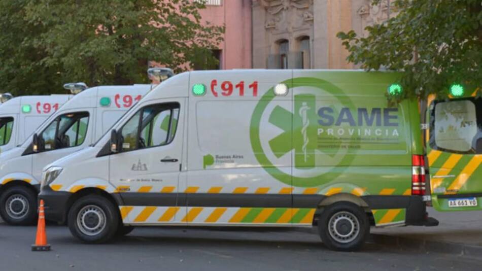 Ambulancia del SAME, línea 911