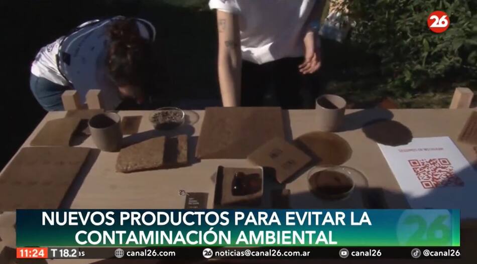 Etimo Biomateriales, la empresa nacional que recicla residuos orgánicos. Foto: Captura de video.
