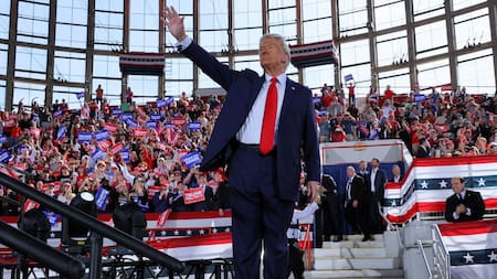 Donald Trump, presidente de Estados Unidos. Foto: Reuters