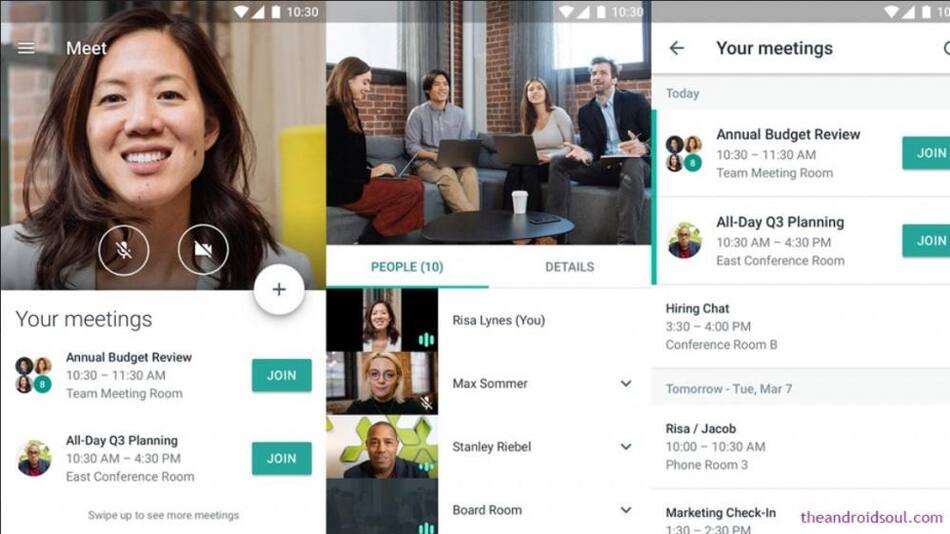 google meet videollamadas