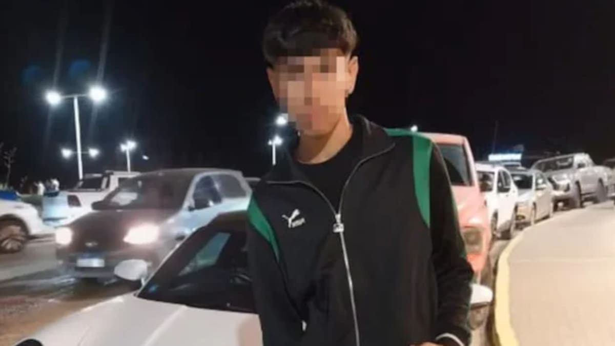 Thiago, el adolescente golpeado en Pinamar.