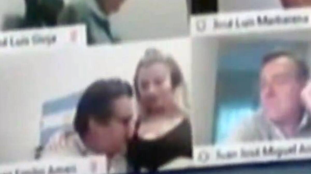 La Cámara de Diputados aprobó suspensión inmediata del diputado nacional del Frente de Todos por Salta Juan Emilio Ameri por ser registrado en plena sesión virtual manteniendo una escena de sexo con una mujer, NA