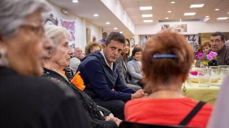 Sergio Massa, Mirta Tundis, Centro de Jubilados, política, Frente Renovador, Elecciones 2019