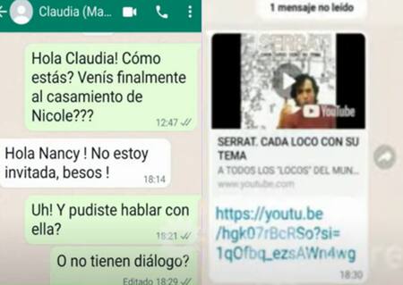 Las declaraciones de la madre de Nicole Neumann. Foto: captura Socios del Espectáculo.