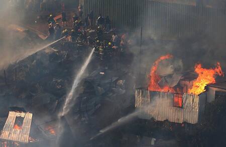 Incendios en Chile (Reuters)