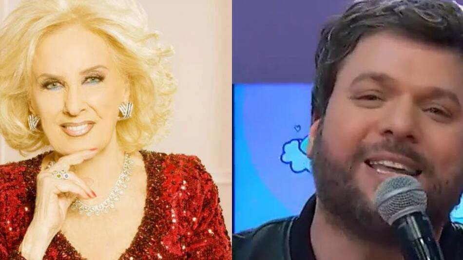 Mirtha Legrand y Guido Kaczka. Fotos: Instagram/Mirthalegrand - captura de video