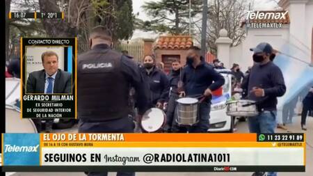 Gerardo Milman, ex Secretario de Seguridad Interior de la Nación, RADIO LATINA