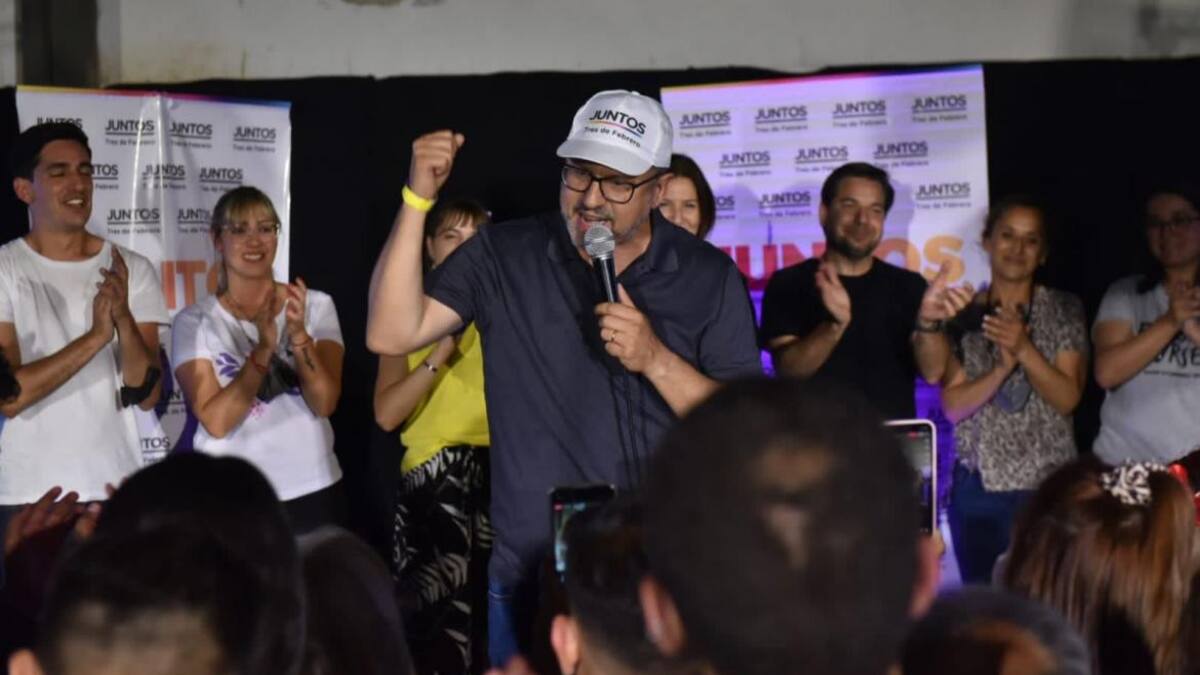 Diego Valenzuela, intendente de Tres de Febrero.