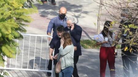 Robert De Niro en Argentina. Foto: NA.