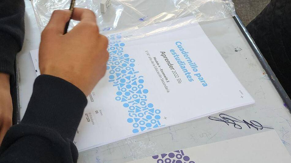 Prueba aprender. Foto: Télam