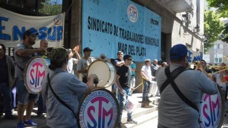 Reclamo de Sindicato de Trabajadores Municipales de Mar del Plata
