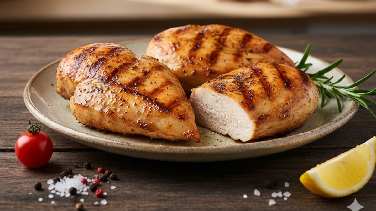 Cómo hacer la pechuga de pollo para sumar a tus ensaladas: el truco infalible para que quede bien jugosa