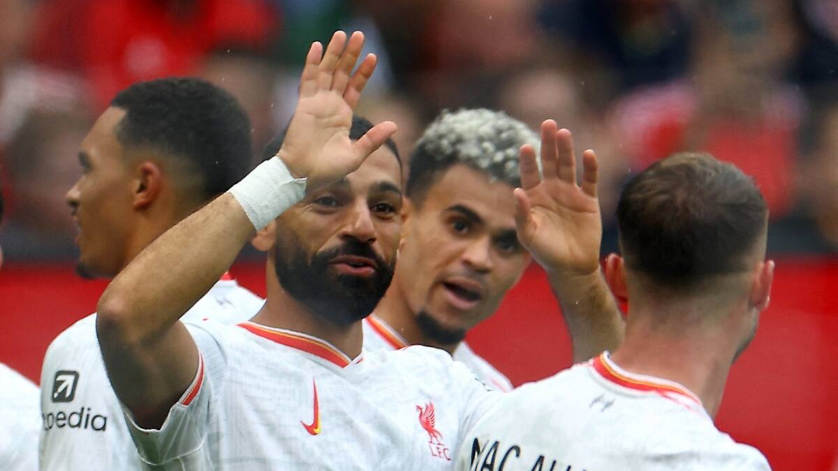 Manchester United vs Liverpool. Foto: Reuters