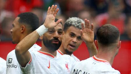 Manchester United vs Liverpool. Foto: Reuters